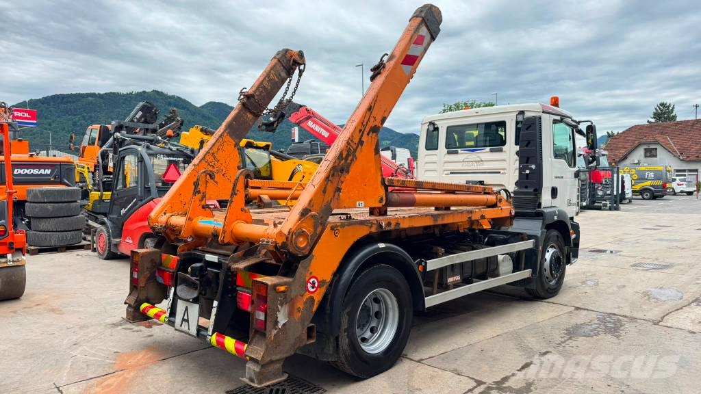 MAN TGM 18.280 4x2 absetz tipper - euro 4 gancho Caminhões Roll-on Roll-off