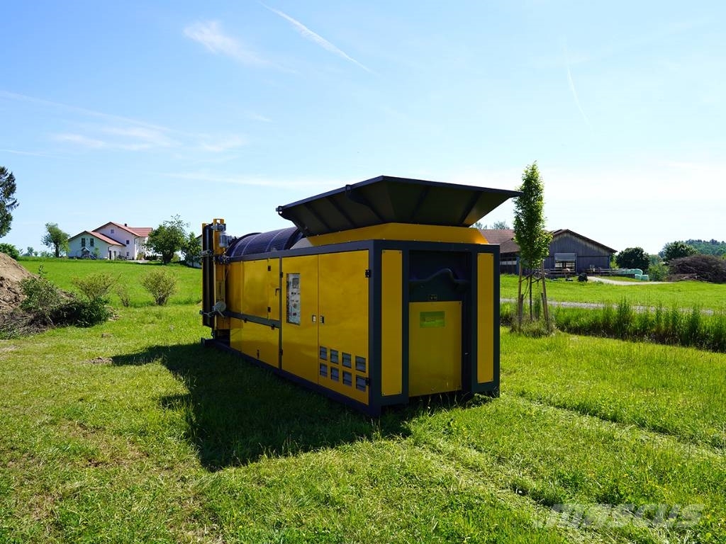 ScreenBee 15.44 Trommelsiebanlage auf Hakenlift 矿石筛