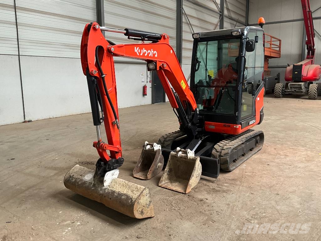 Kubota KX 027-4 Mini ekskavatörler, 7 tona dek