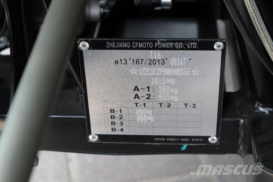 CFMoto UFORCE600 Valid Inspection, *Guarantee! Dutch Regi ATV