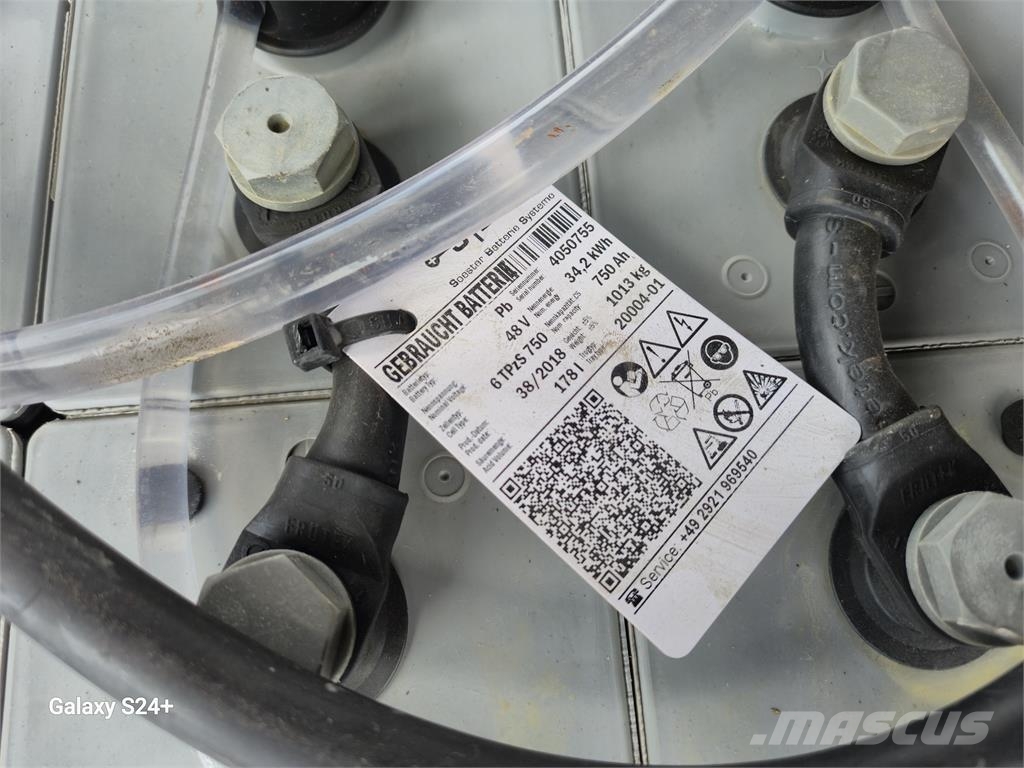 Linde E20PL-02 2018er Batterie 电动叉车