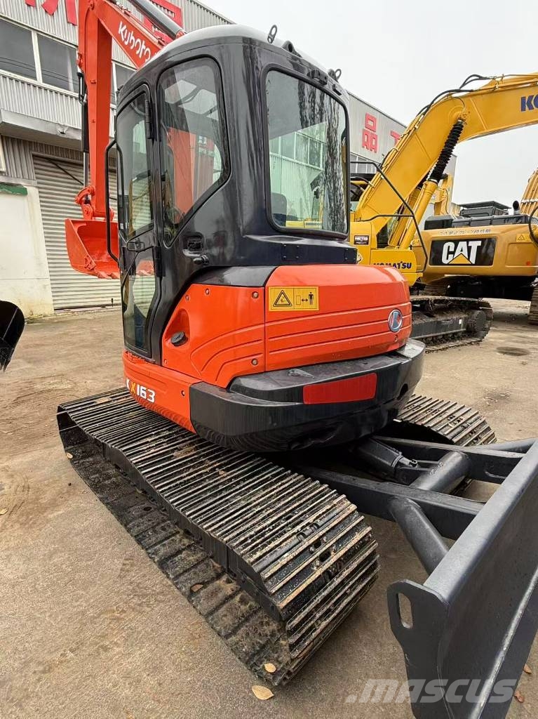 Kubota 163 Mini ekskavatörler, 7 tona dek