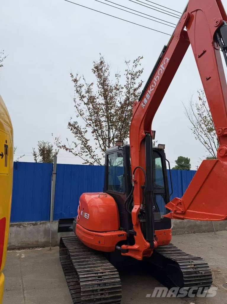 Kubota 163 Mini ekskavatörler, 7 tona dek