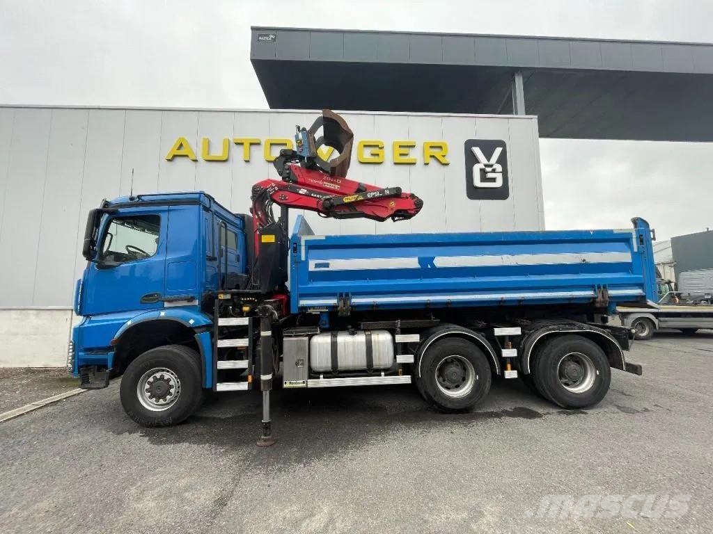 Mercedes-Benz Arocs 3342 *6x6*meegestuurd as*2zijdige kipper*Air Kiper kamioni