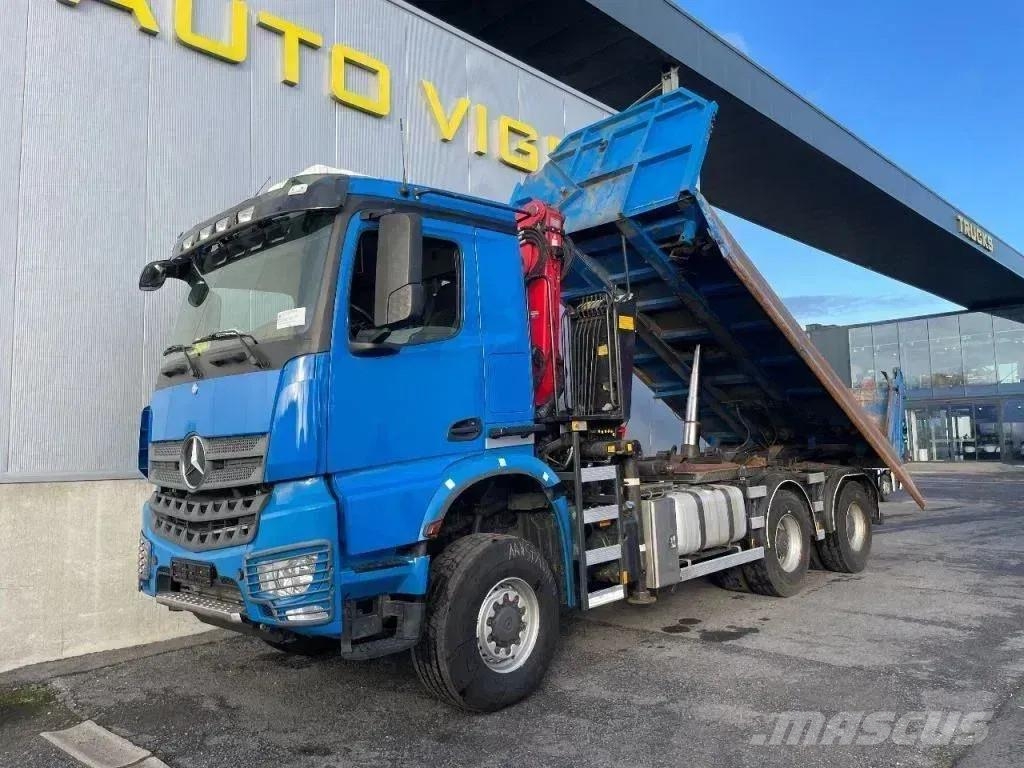Mercedes-Benz Arocs 3342 *6x6*meegestuurd as*2zijdige kipper*Air Kiper kamioni