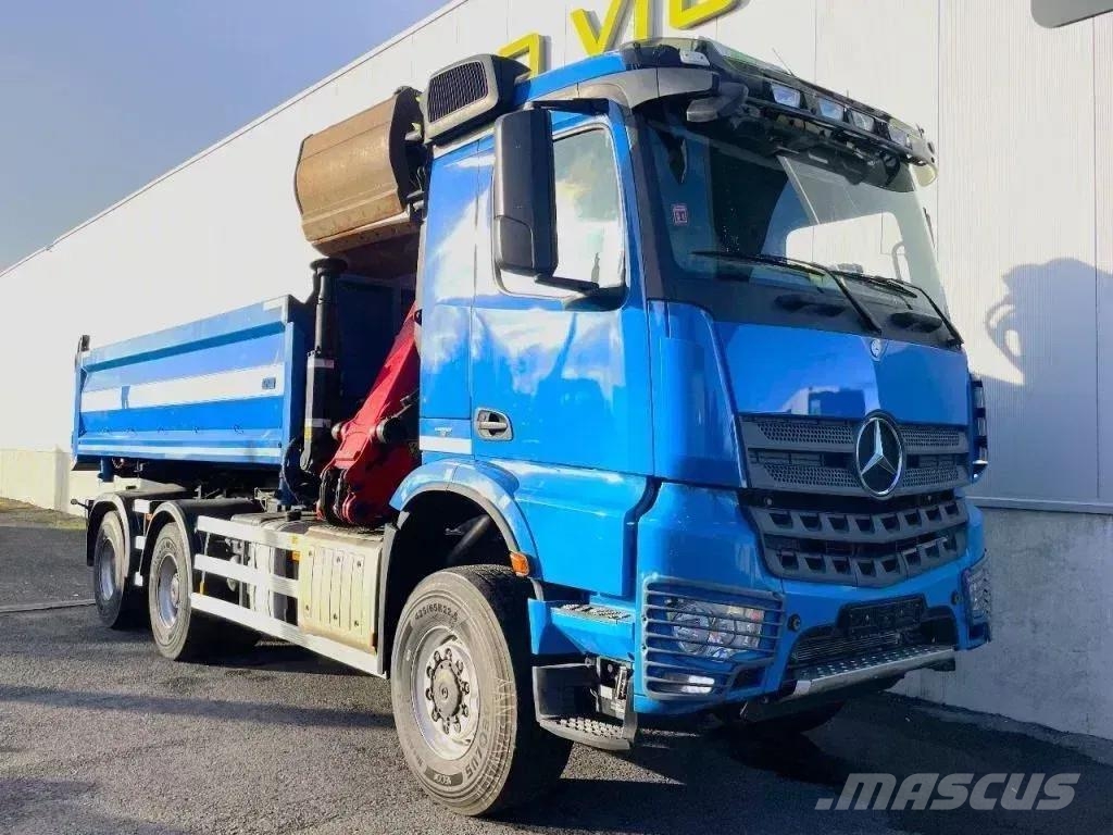 Mercedes-Benz Arocs 3342 *6x6*meegestuurd as*2zijdige kipper*Air Kiper kamioni