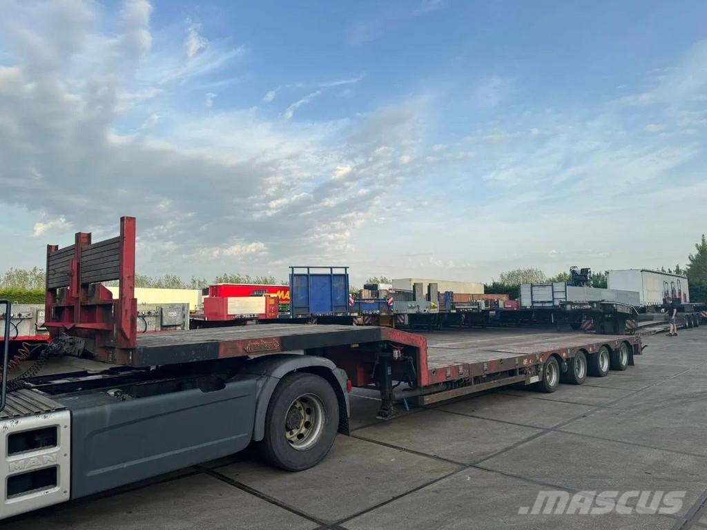 Nooteboom OSD-50-04V - 4 AXLE LAST 2 AXLE STEERING - 6,4 EXT Tieflader-Auflieger