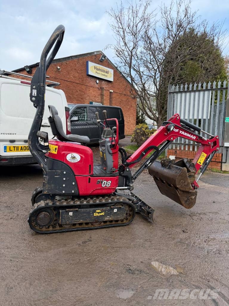Yanmar SV 08 Εκσκαφάκι (διαβολάκι) < 7t