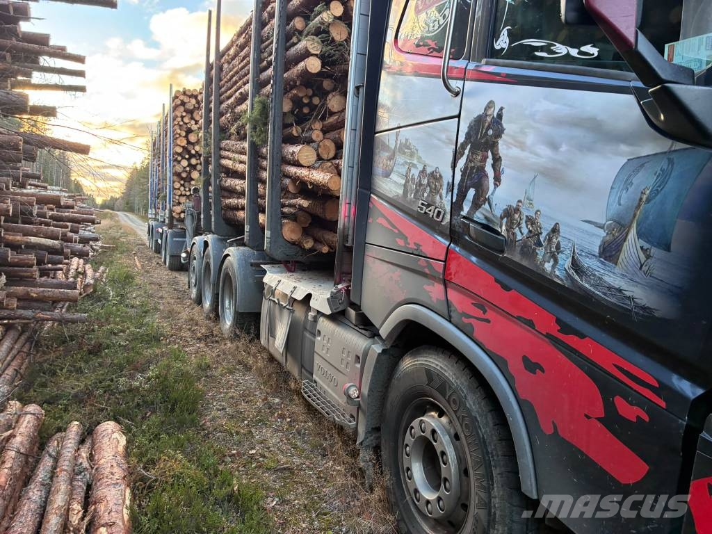 Volvo FH 13 540 Camion trasporto legname