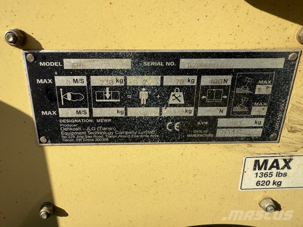 JLG 6 RS 剪叉式升降机