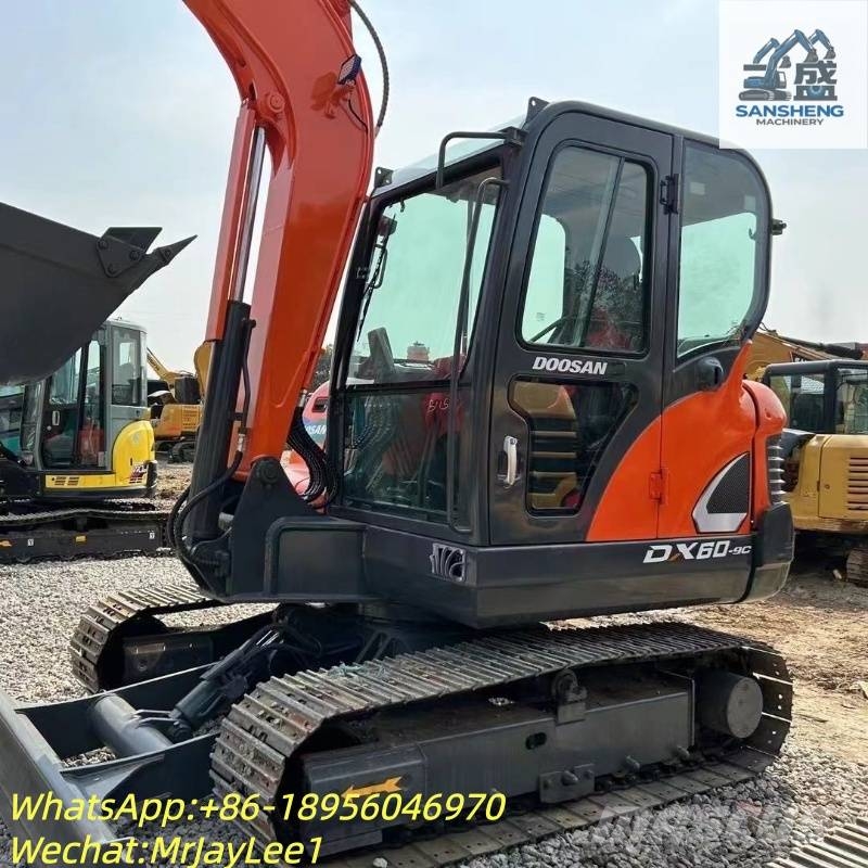 Doosan DX60-9C Rupsgraafmachines