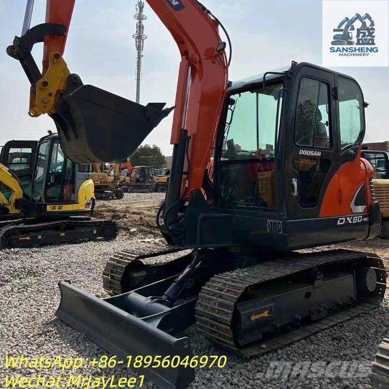 Doosan DX60-9C Rupsgraafmachines
