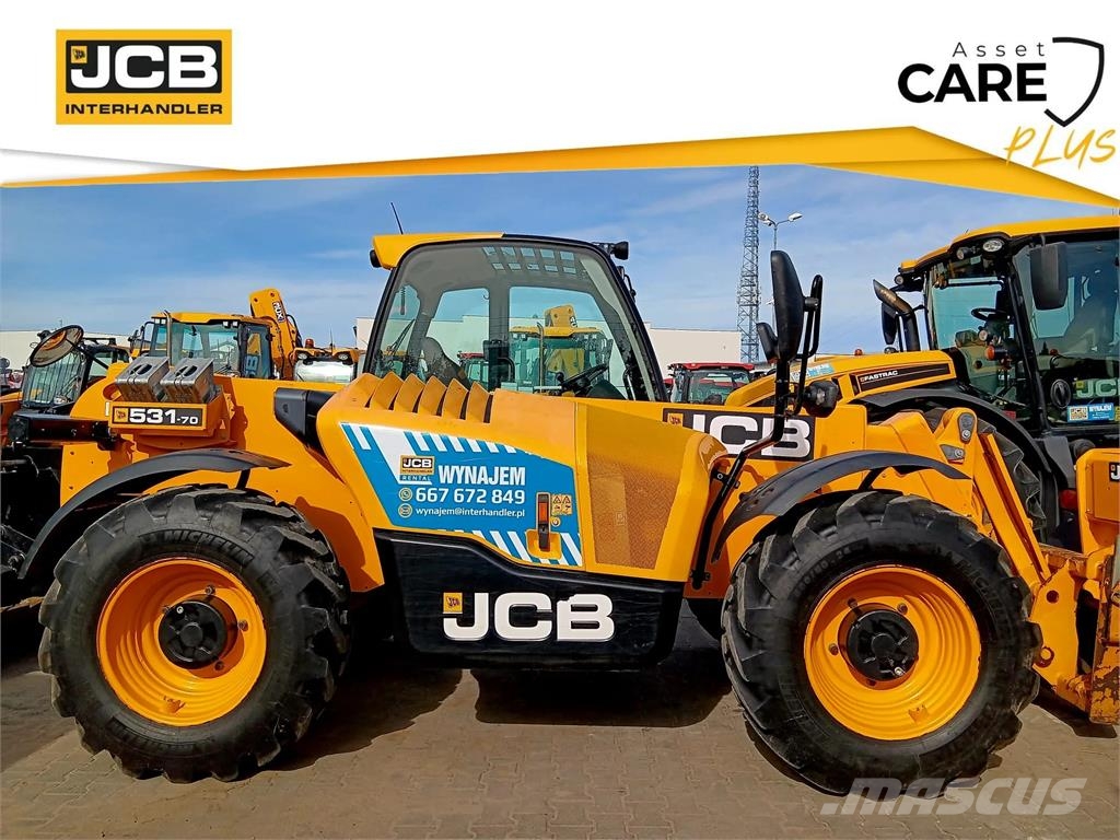 JCB 531-70 مناولات متداخلة