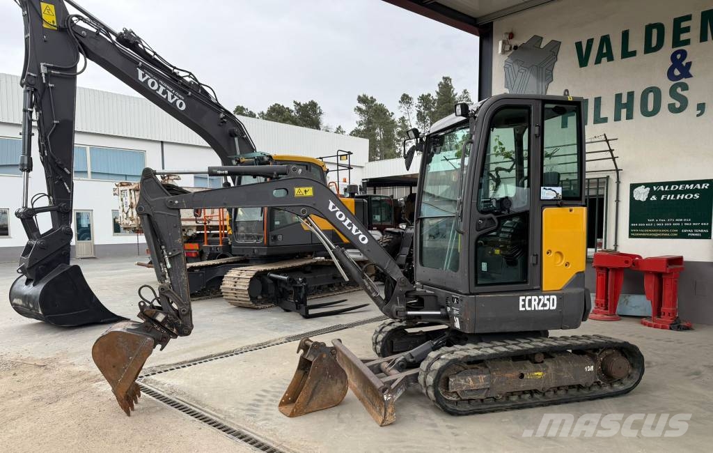 Volvo ECR 25 D Miniekskavaatorid < 7 t