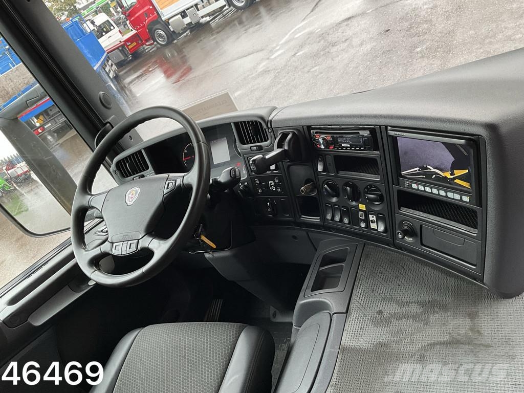 Scania P 280 HMF 12 Tonmeter Z-kraan Bañeras basculantes usadas