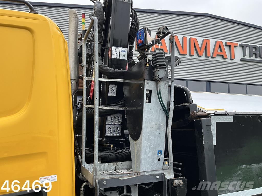 Scania P 280 HMF 12 Tonmeter Z-kraan Kiperi kamioni