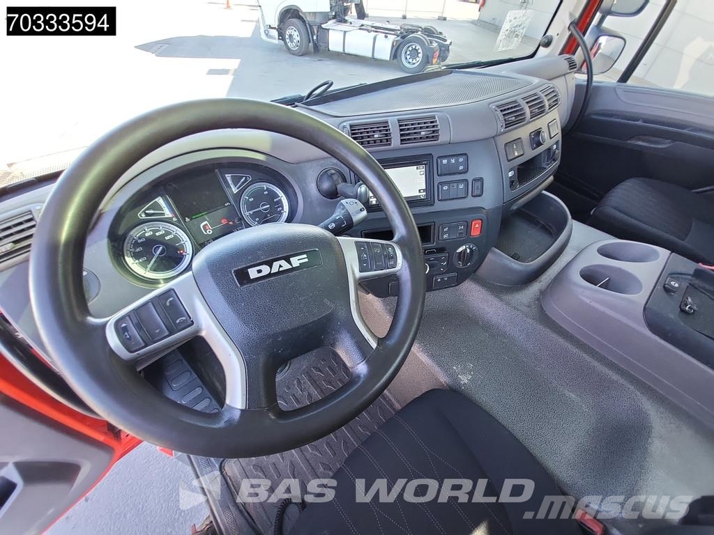 DAF CF 410 CF 6X2 AJK HL20-6180 containersystem Day ca شاحنات الرافعات الخطافية