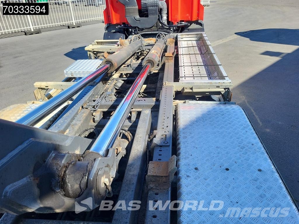 DAF CF 410 CF 6X2 AJK HL20-6180 containersystem Day ca شاحنات الرافعات الخطافية