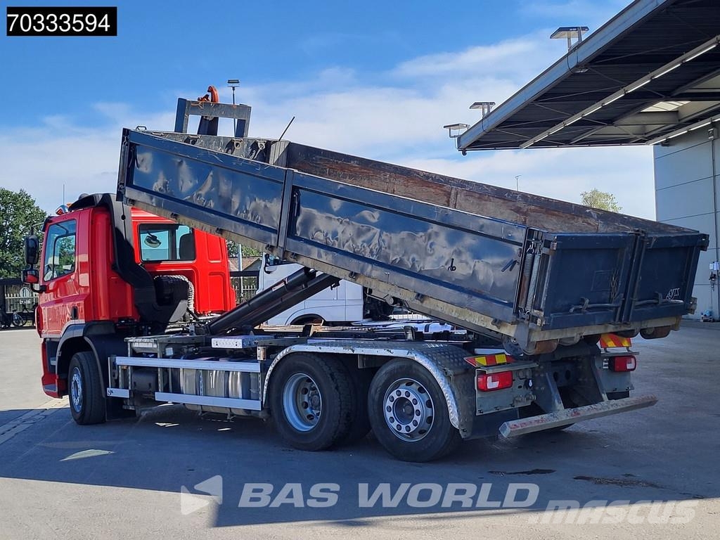DAF CF 410 CF 6X2 AJK HL20-6180 containersystem Day ca شاحنات الرافعات الخطافية