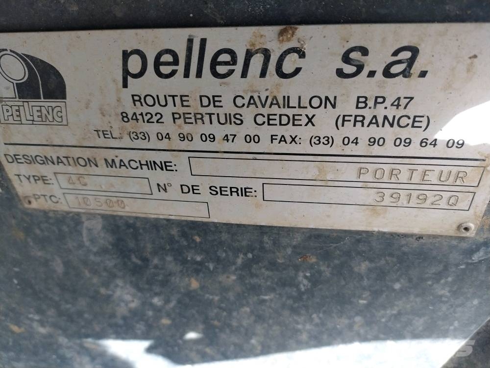 Pellenc OPTIMUM 530 Trattori