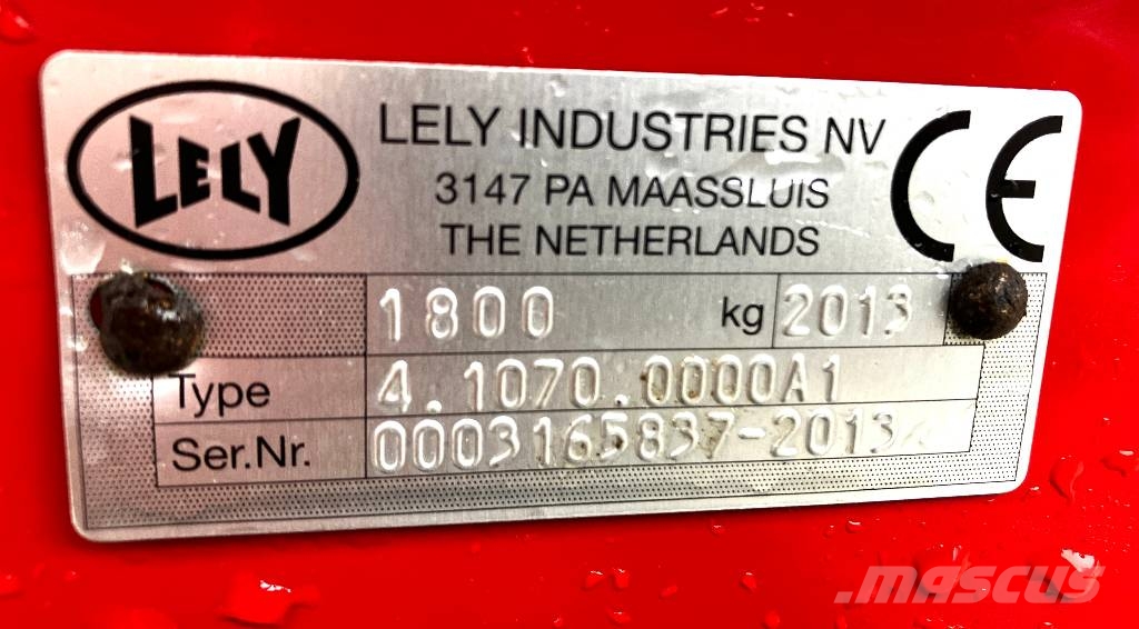 Lely 815 cd vario Рядковые косилки
