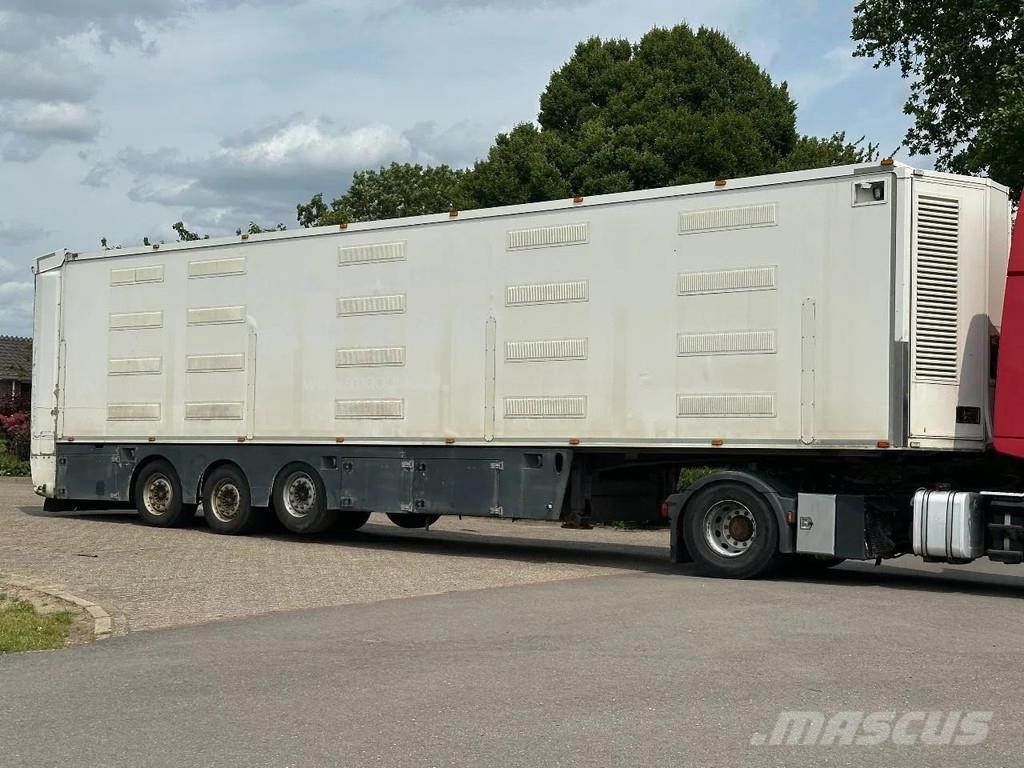 Berdex NO BERDEX HMK 4 stock livestock trailer SPF Naczepy do transportu zwierząt