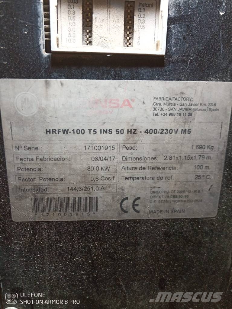 Himoinsa HRFW 100 T5 Diesel Generatoren