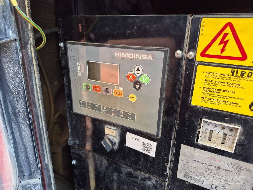 Himoinsa HRFW 100 T5 Geradores a diesel