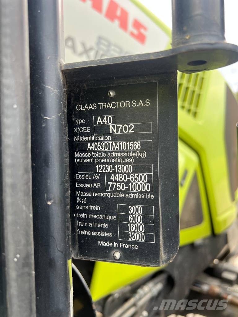 CLAAS Axion 830 Cmatic Трактори