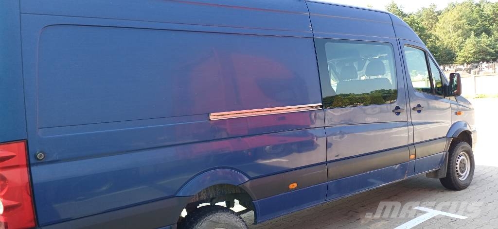 Volkswagen Crafter Achleitner 4x4 mixto 6 person 4motion شاحنة مقفلة