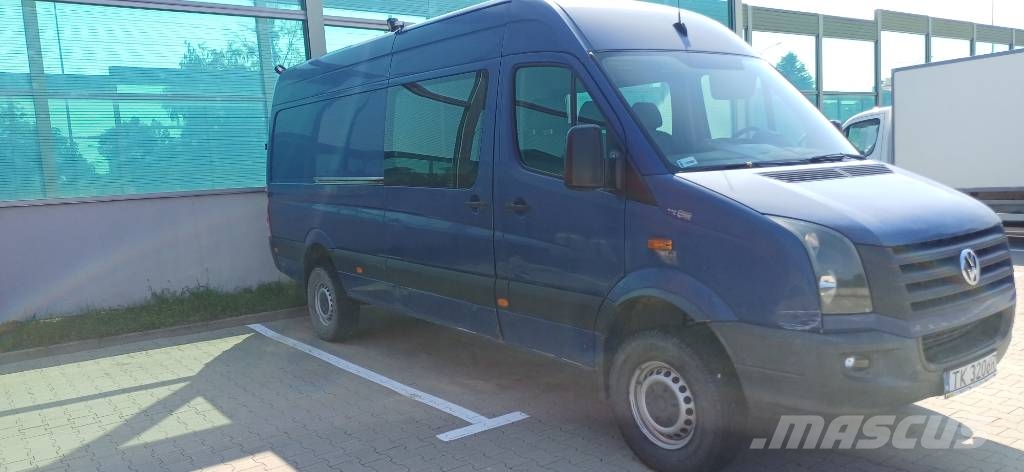 Volkswagen Crafter Achleitner 4x4 mixto 6 person 4motion شاحنة مقفلة