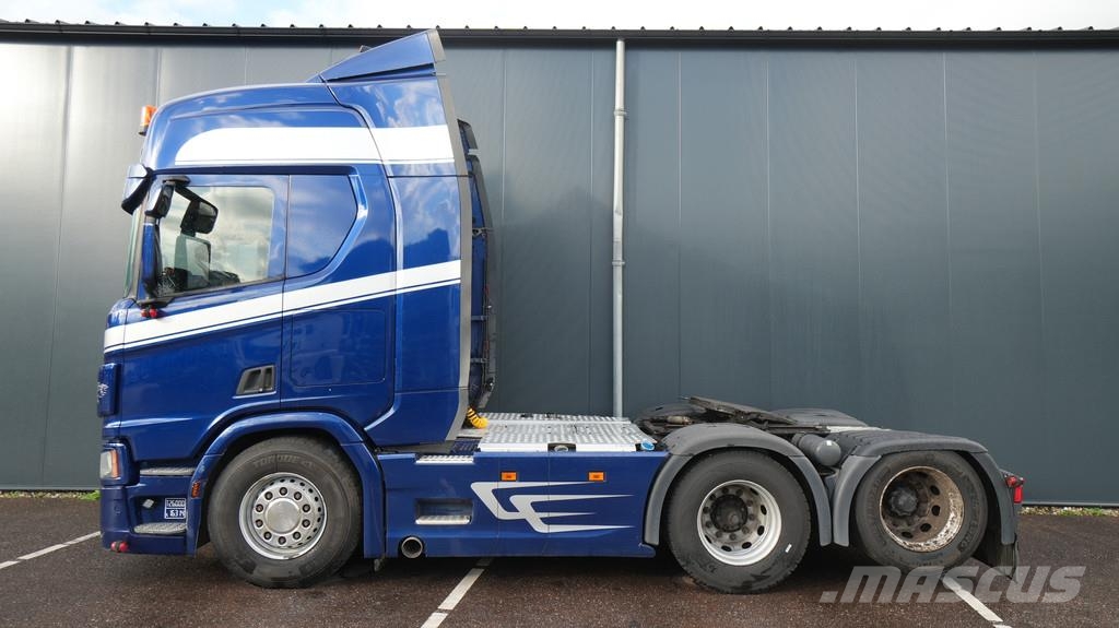 Scania R 500 6x2 retarder tractor unit Vetopöytäautot