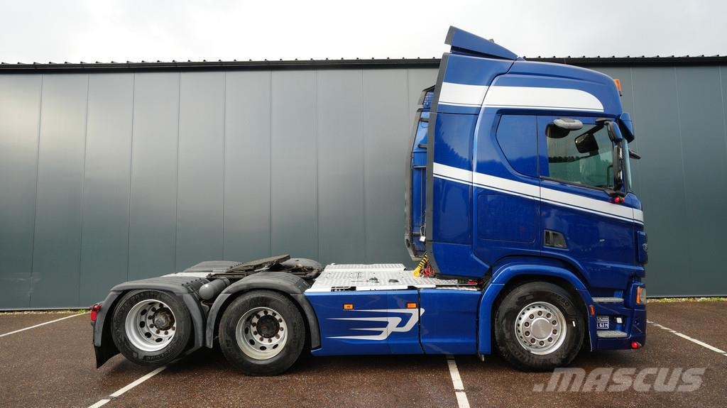 Scania R 500 6x2 retarder tractor unit Vetopöytäautot