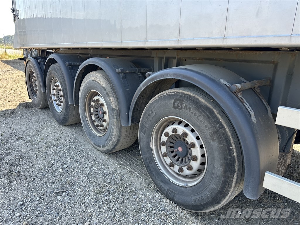 Kel-Berg 60m3 tiptrailer med aut. presenning نصف مقطورات قلابة