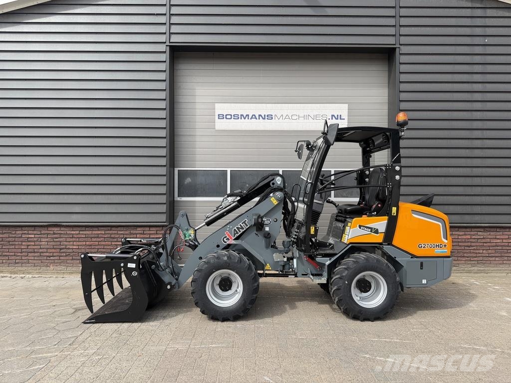 GiANT G2700 HD+ minishovel NIEUW agri uitvoering لوادر بعجل