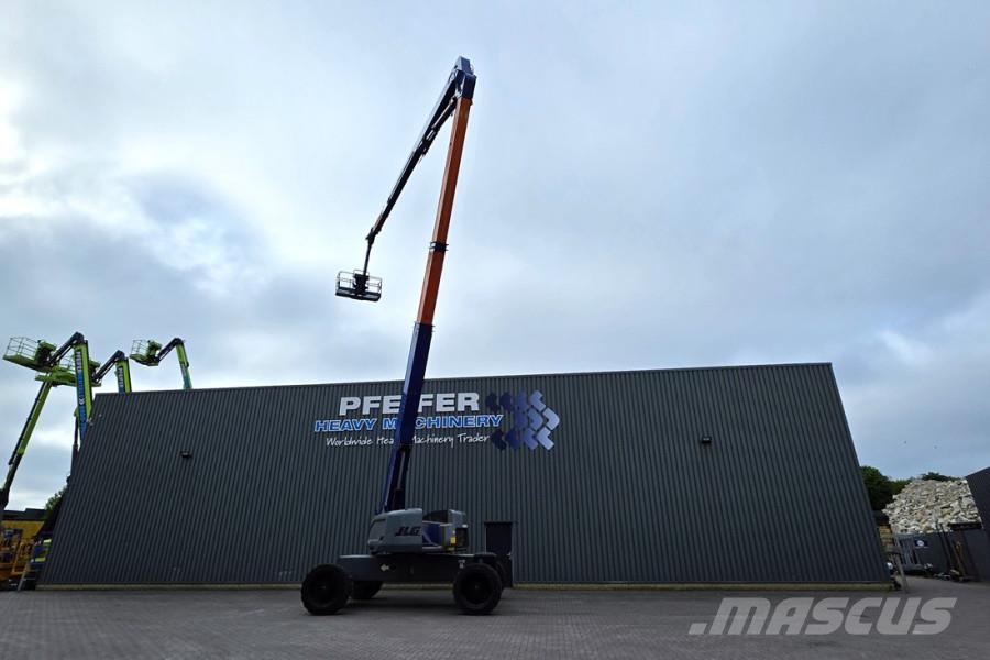 JLG 1250AJP Diesel, 4x4x4 Drive, 40.1m Working Height, لوادر انزلاقية التوجيه