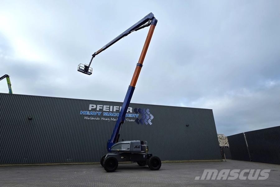 JLG 1250AJP Diesel, 4x4x4 Drive, 40.1m Working Height, لوادر انزلاقية التوجيه