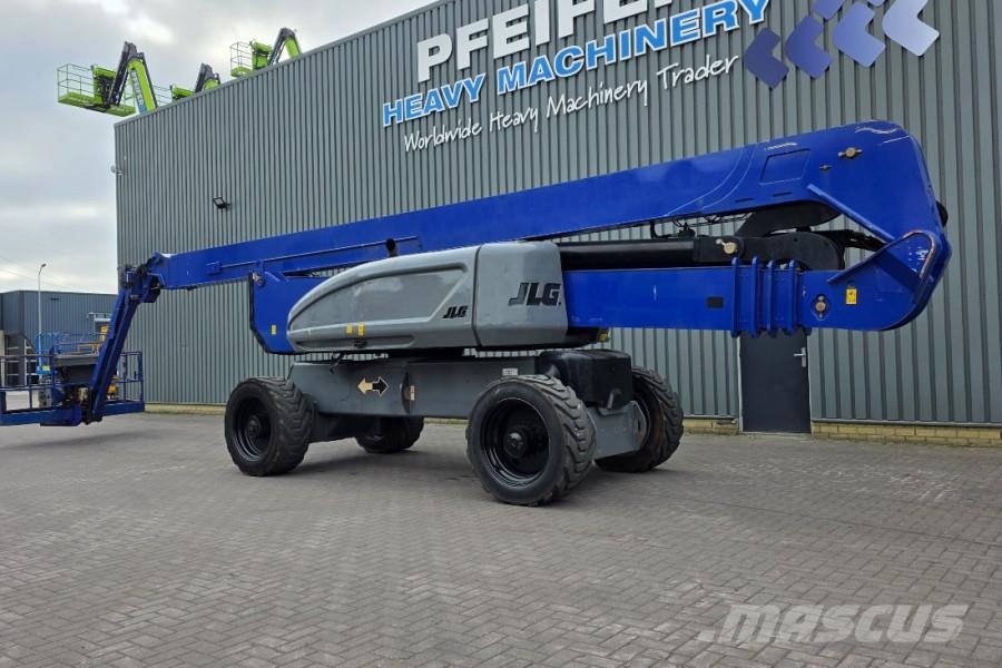 JLG 1250AJP Diesel, 4x4x4 Drive, 40.1m Working Height, لوادر انزلاقية التوجيه