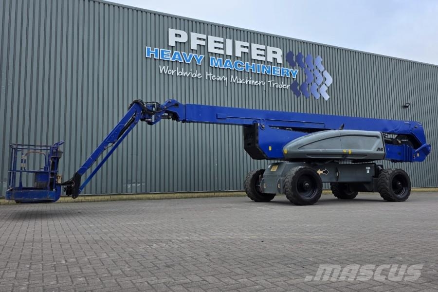 JLG 1250AJP Diesel, 4x4x4 Drive, 40.1m Working Height, لوادر انزلاقية التوجيه