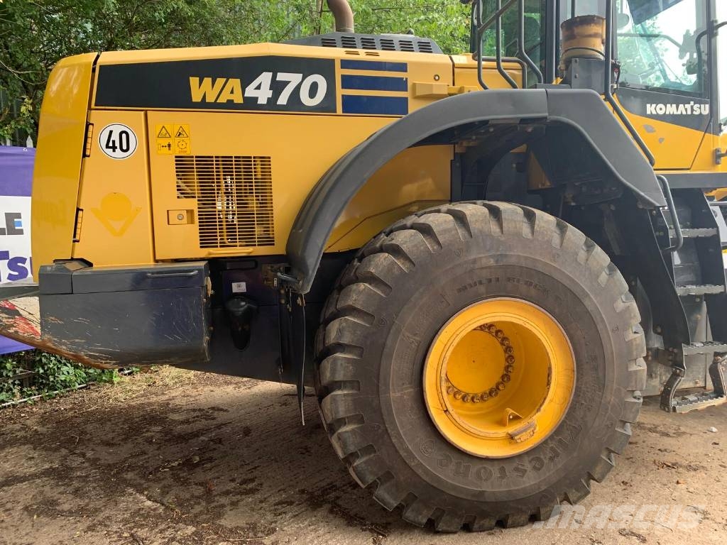 Komatsu WA470-8E0 Cargadoras sobre ruedas