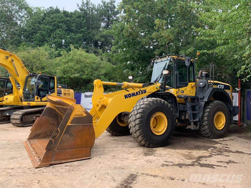 Komatsu WA470-8E0 Cargadoras sobre ruedas