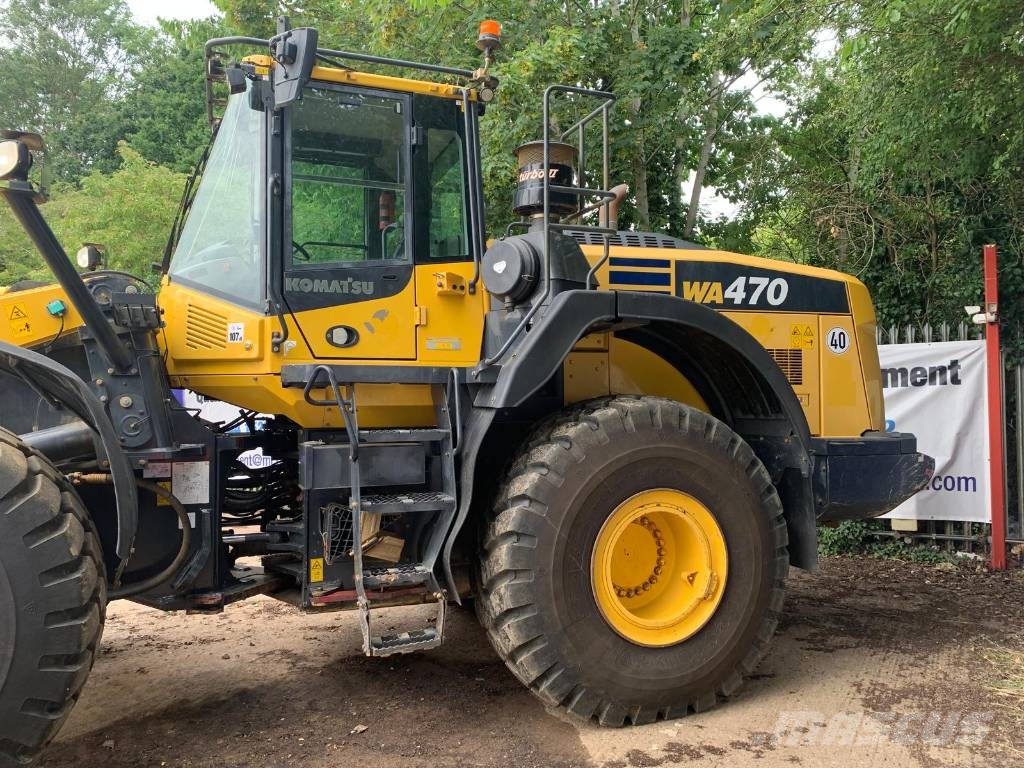 Komatsu WA470-8E0 Cargadoras sobre ruedas