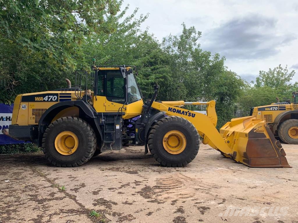 Komatsu WA470-8E0 Cargadoras sobre ruedas