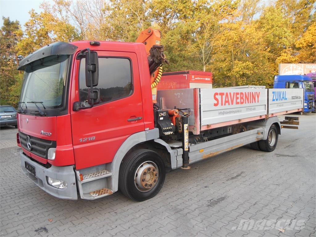 Mercedes-Benz Mercedes Benz Atego 1218, Ruka Palfinger PKK 8500 Kamioni sa kranom