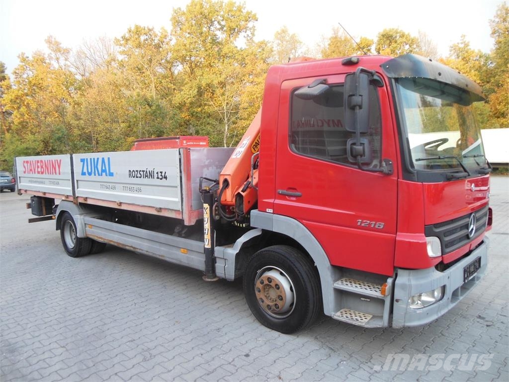 Mercedes-Benz Mercedes Benz Atego 1218, Ruka Palfinger PKK 8500 Kamioni sa kranom