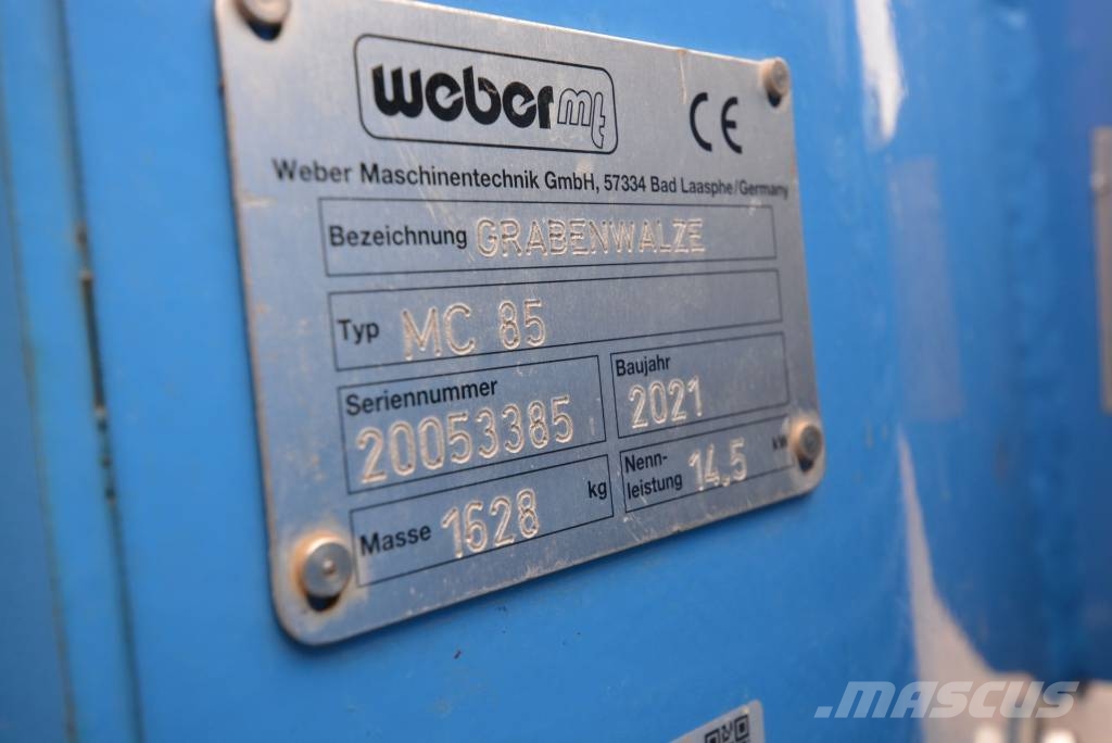 Weber MC 85 Compactadoras de suelo