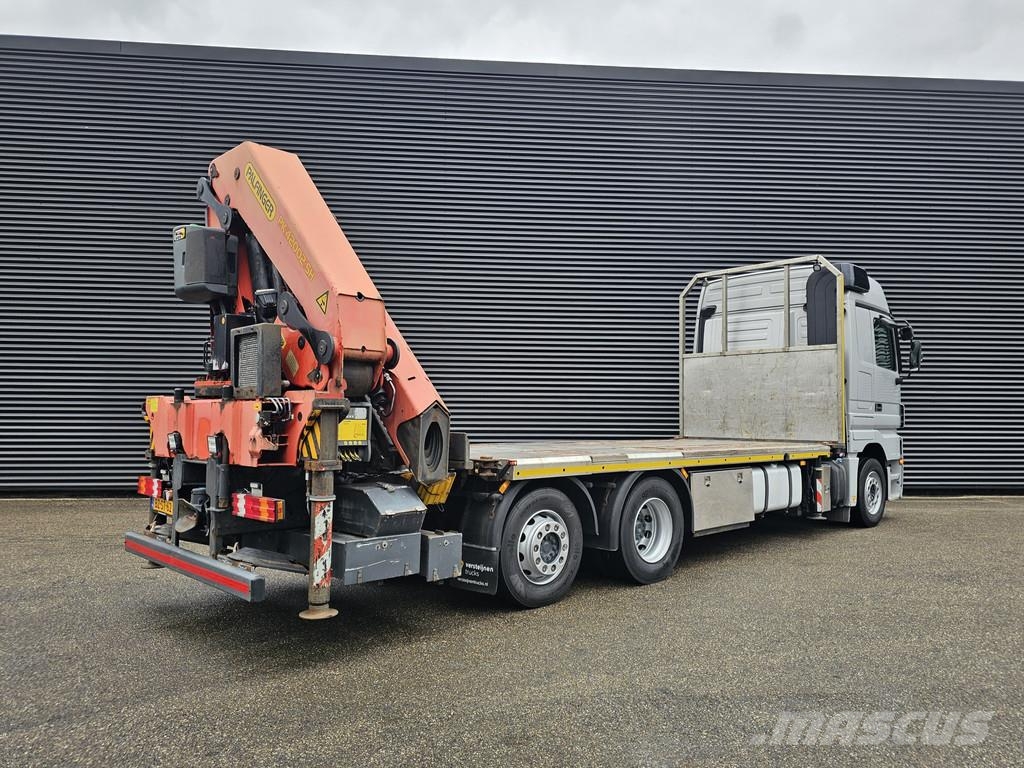 Mercedes-Benz ACTROS 2541 6x2 / PALFINGER 42 tm CRANE / KRAN Camiones grúa