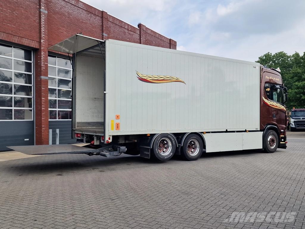 Scania S520 V8 NGS - full air - retarder- opticruise - al Camiones caja cerrada