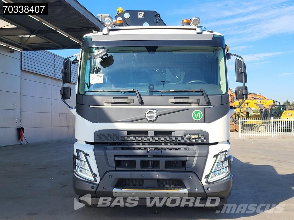 Volvo FMX 500 8X4 NEW! HIAB X-HIPRO 658 E-6 Crane Kran B Flakbilar