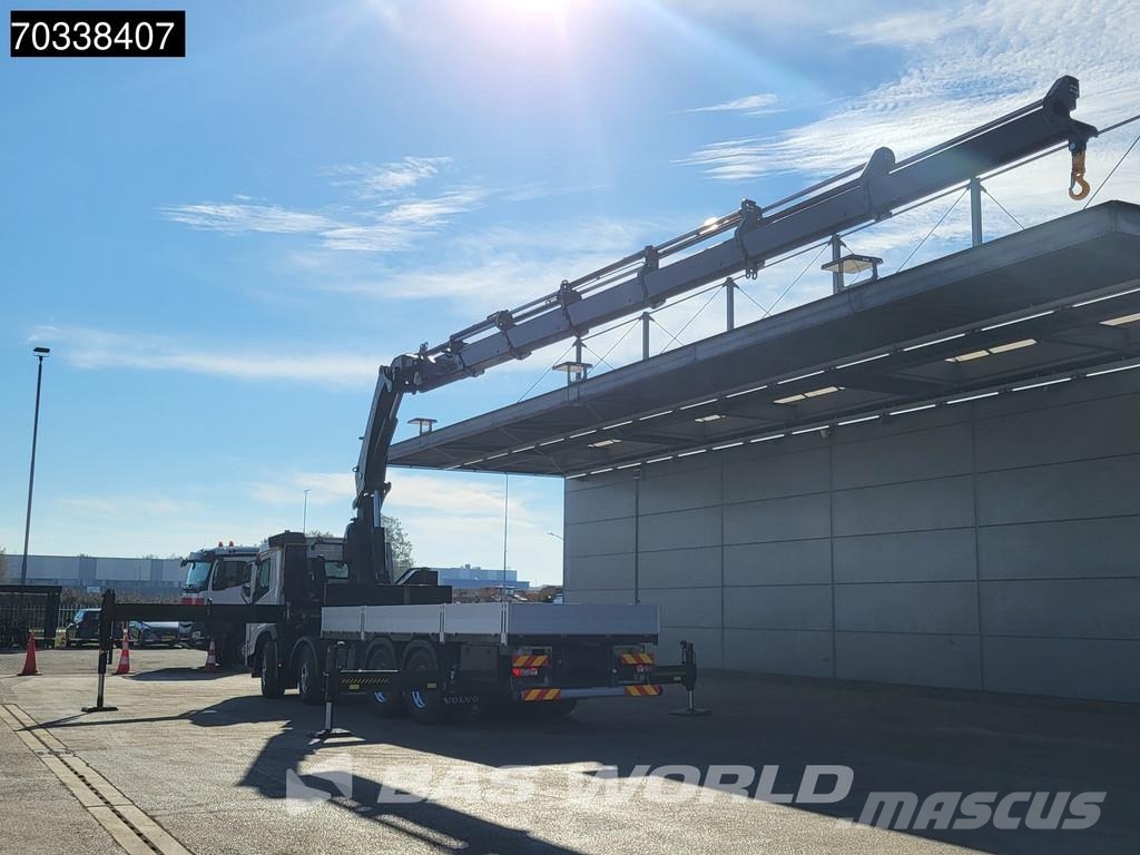 Volvo FMX 500 8X4 NEW! HIAB X-HIPRO 658 E-6 Crane Kran B Flakbilar